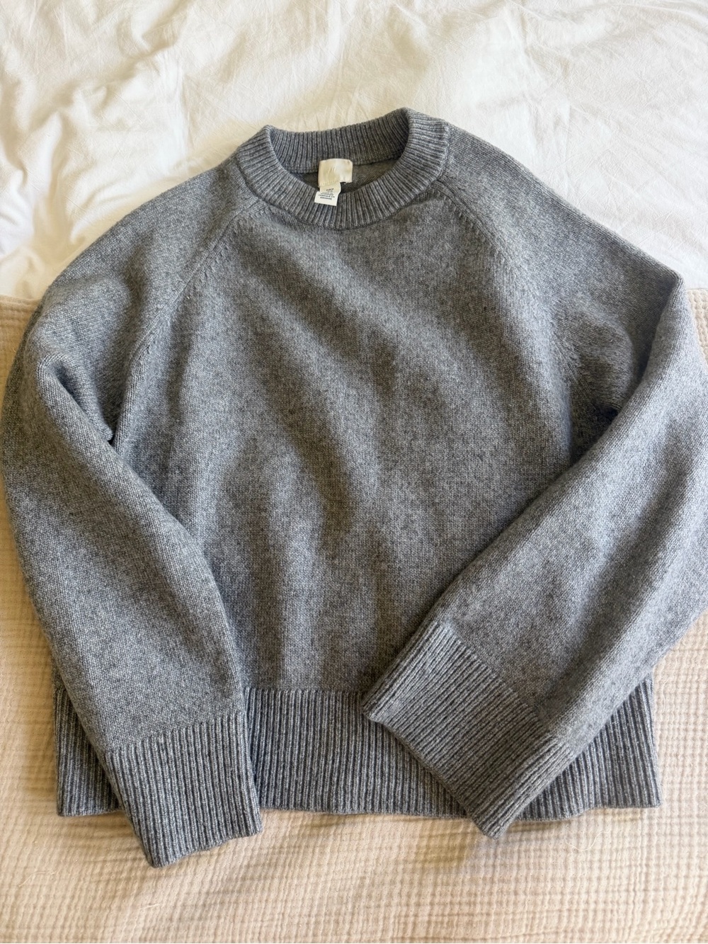 H&M Gray Crewneck Sweater